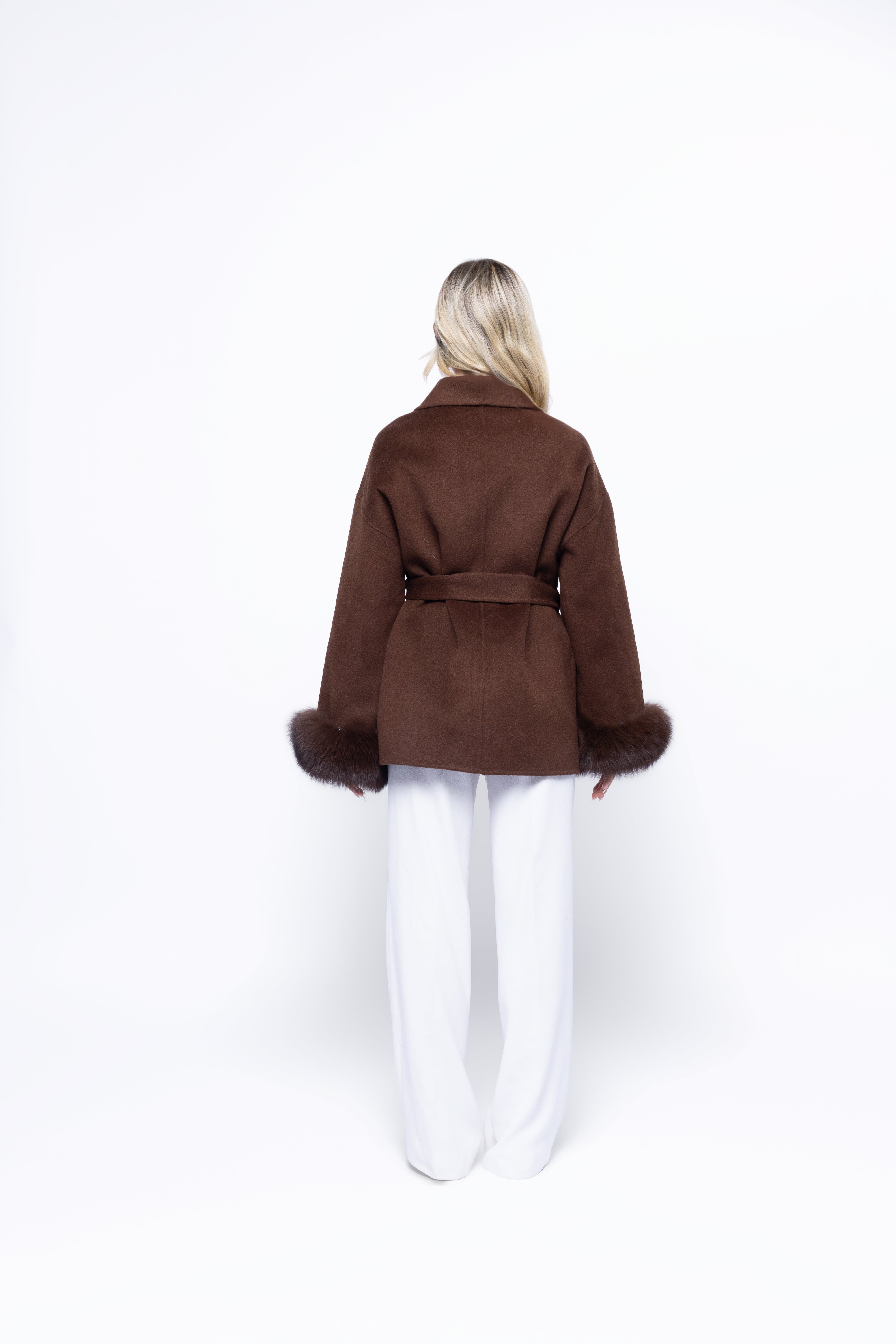 Velvet Blazer Brown