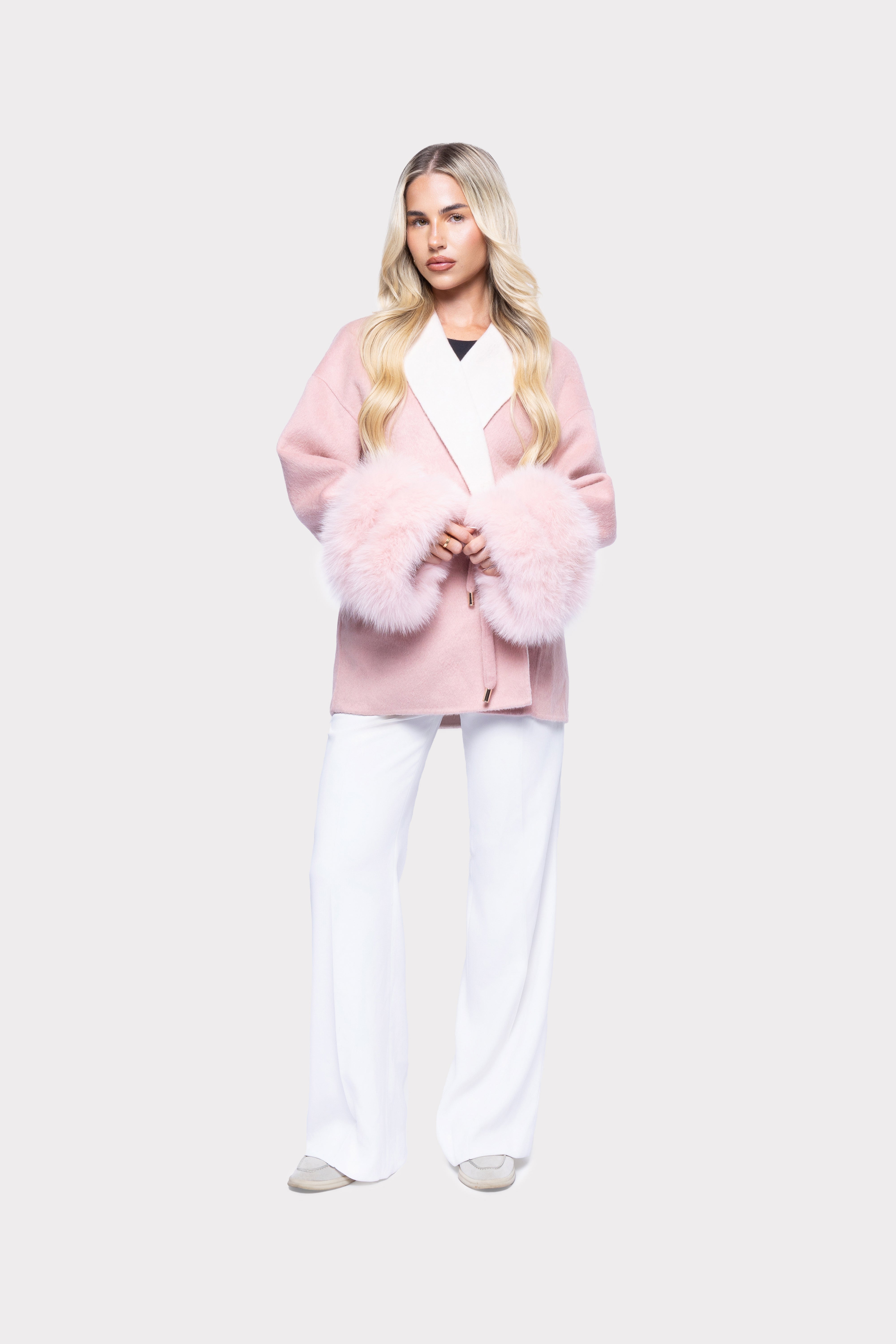 Velvet Blazer Pink