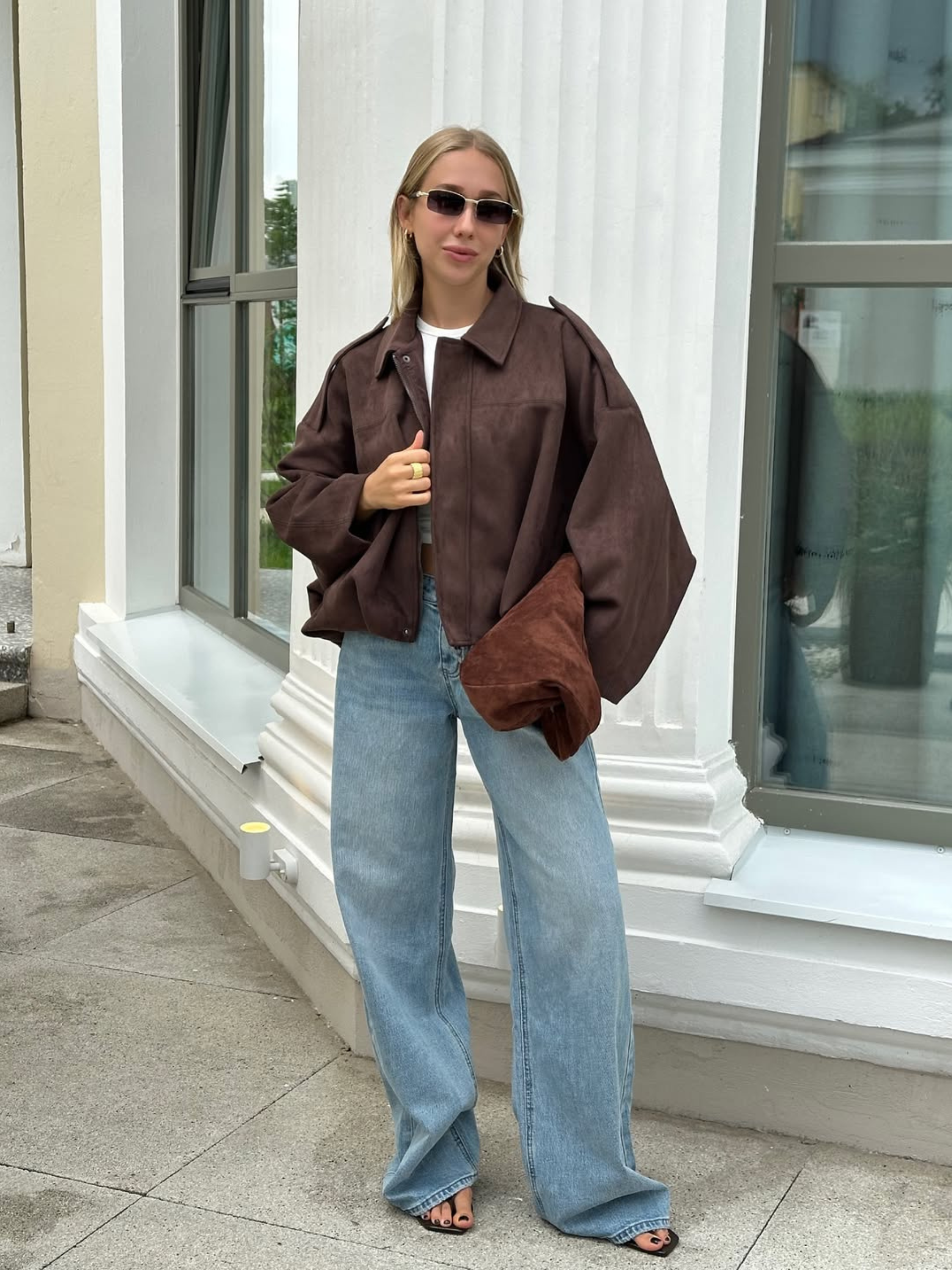 City Luxe Bomber