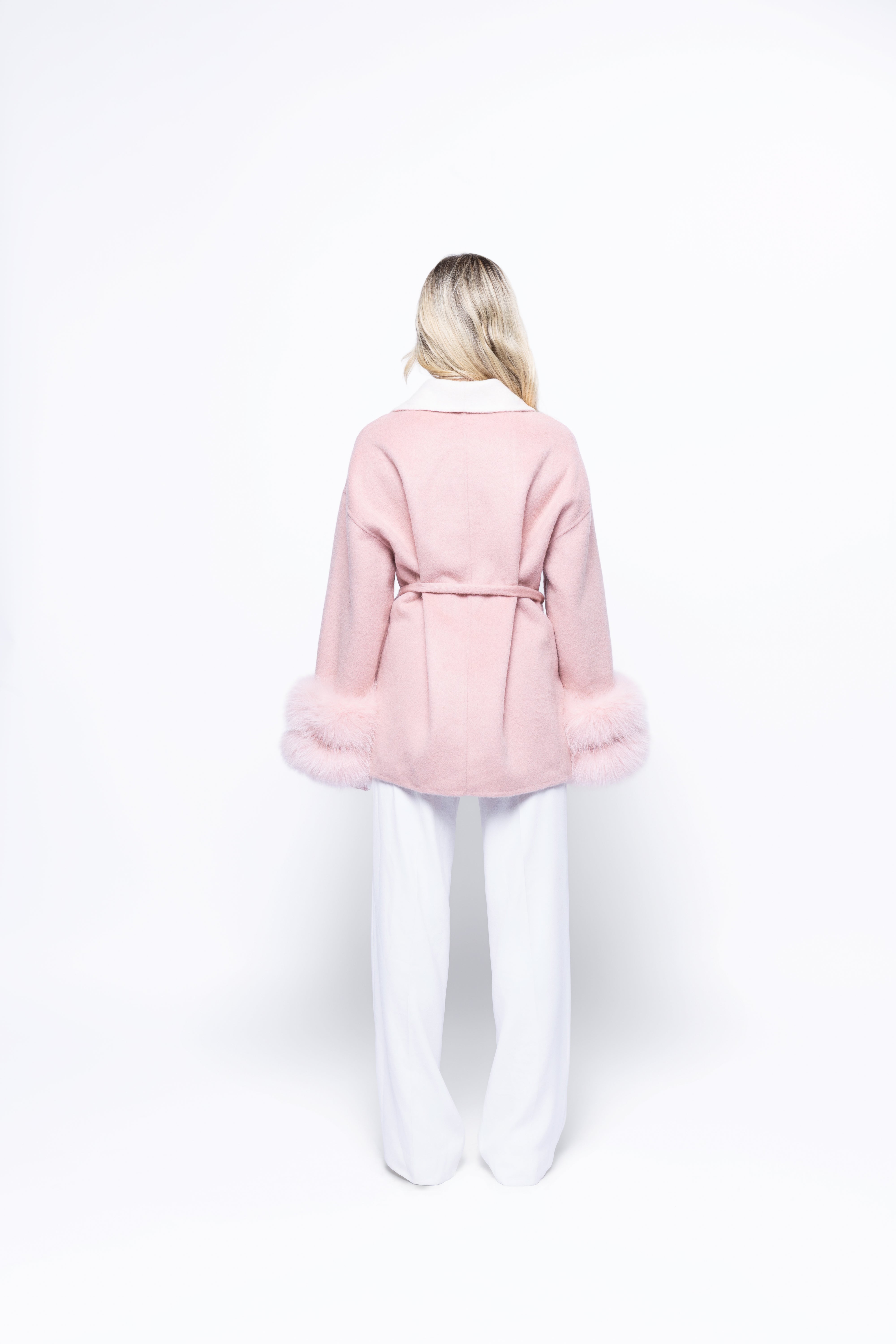Velvet Blazer Pink