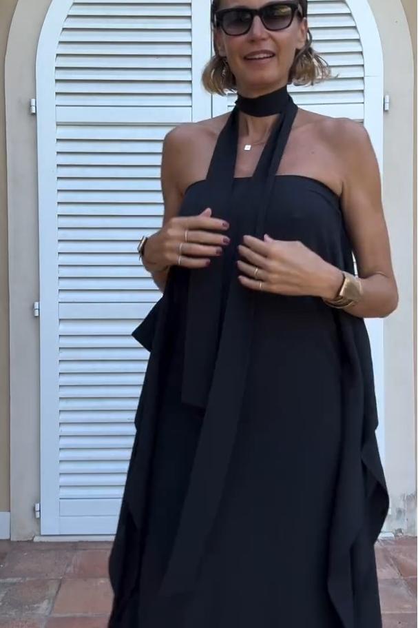 Flowing Asymmetric Caftan