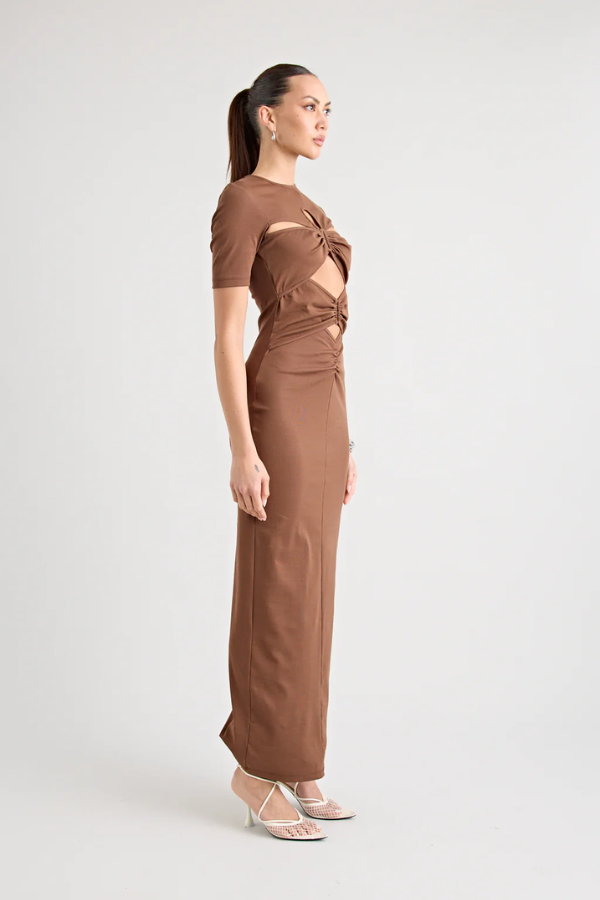 Florence Dress Chocolate