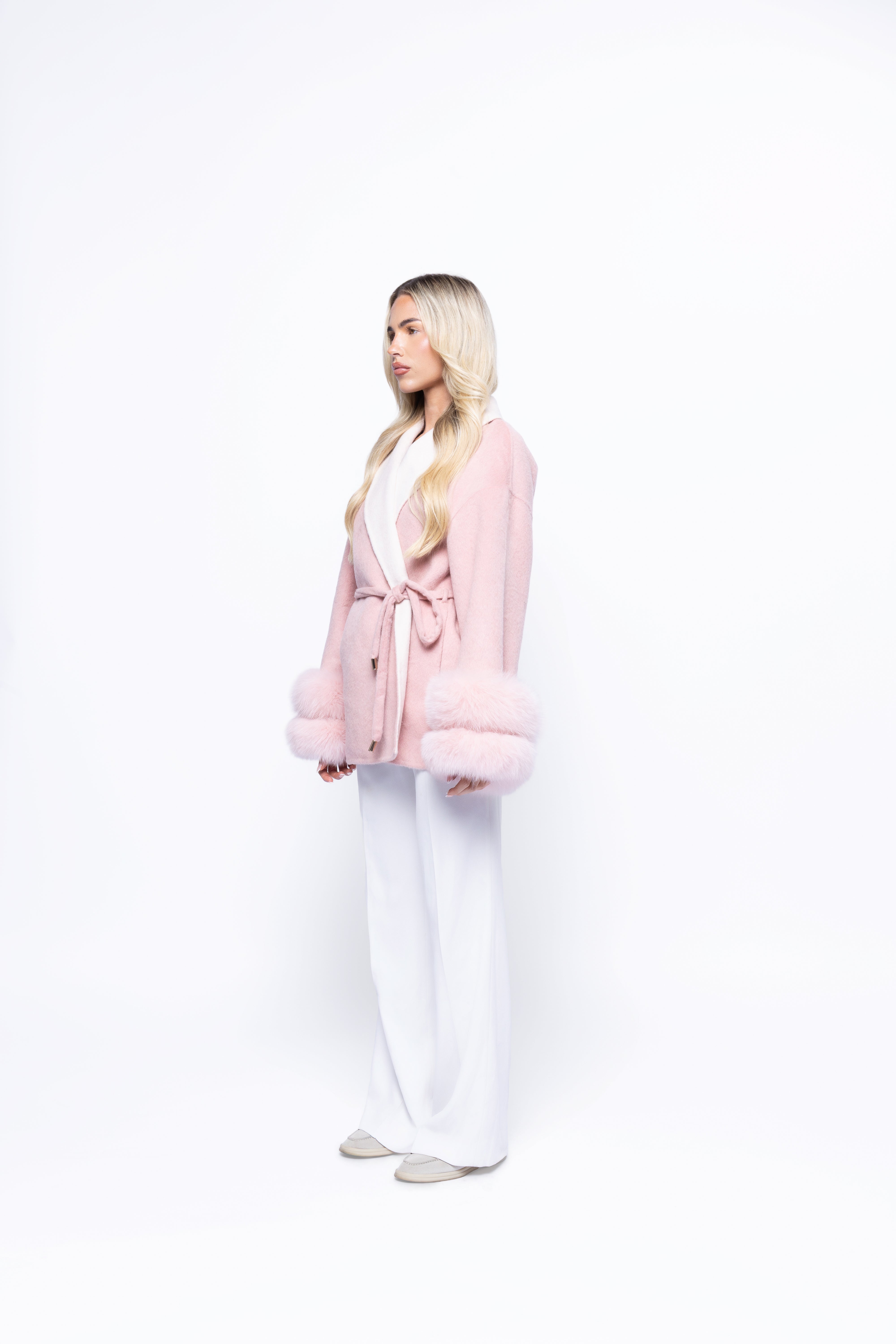 Velvet Blazer Pink