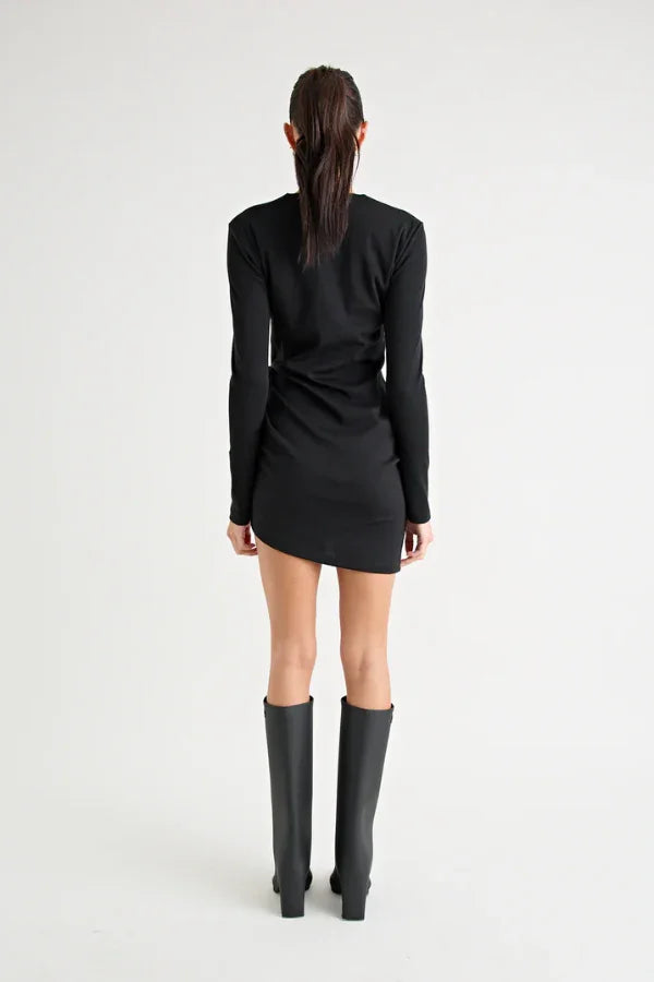 Rule Eight Dress Black
