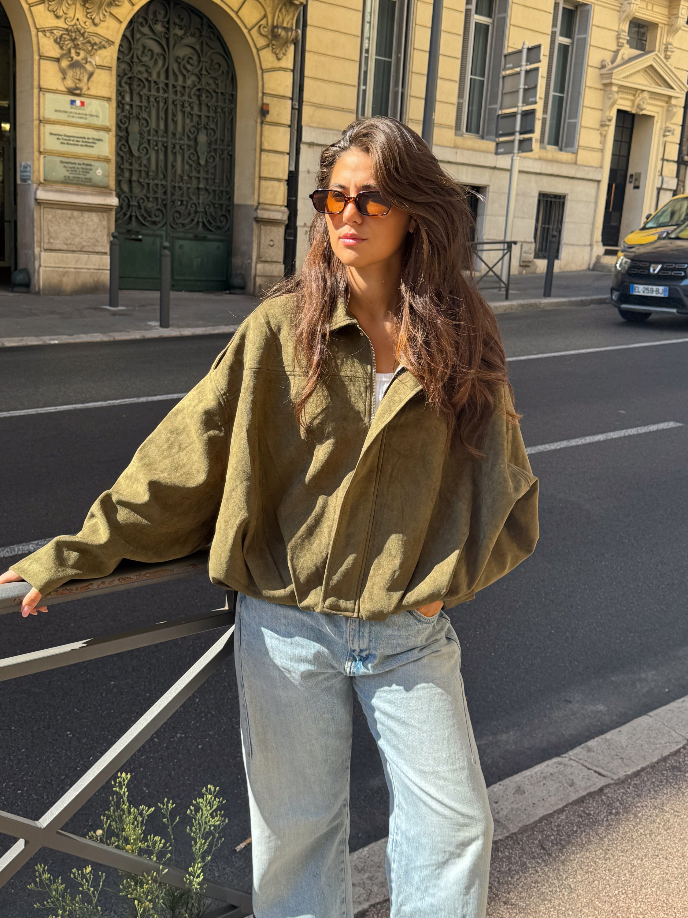 City Luxe Bomber