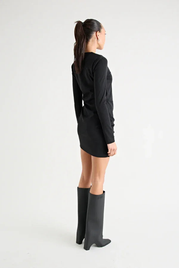 Rule Eight Dress Black