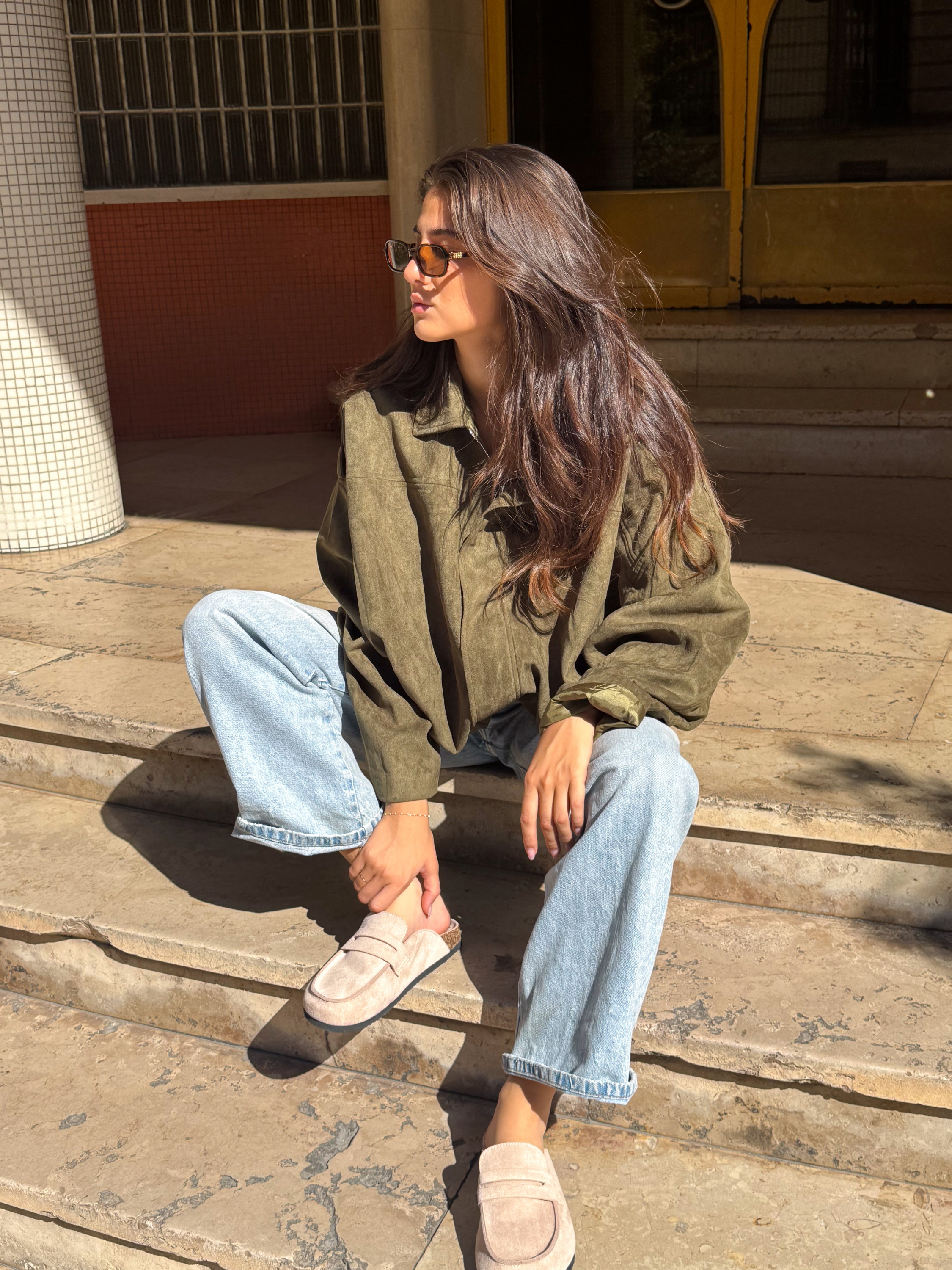 City Luxe Bomber