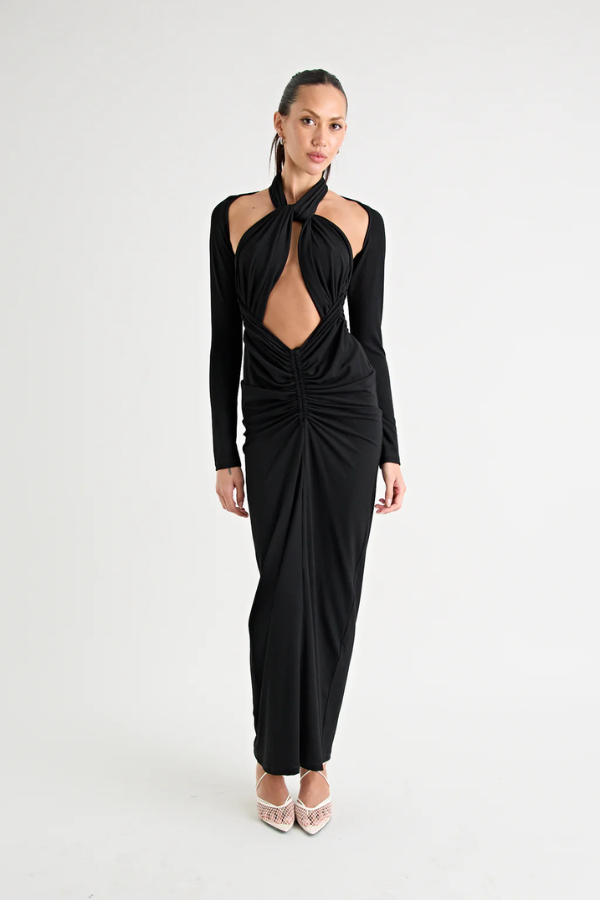 Victoria Maxi Dress Black