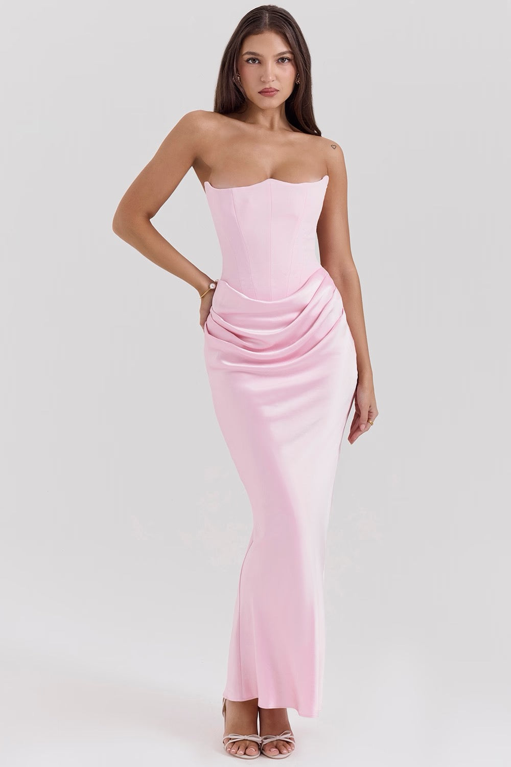 Tessa | Strapless Maxi Dress