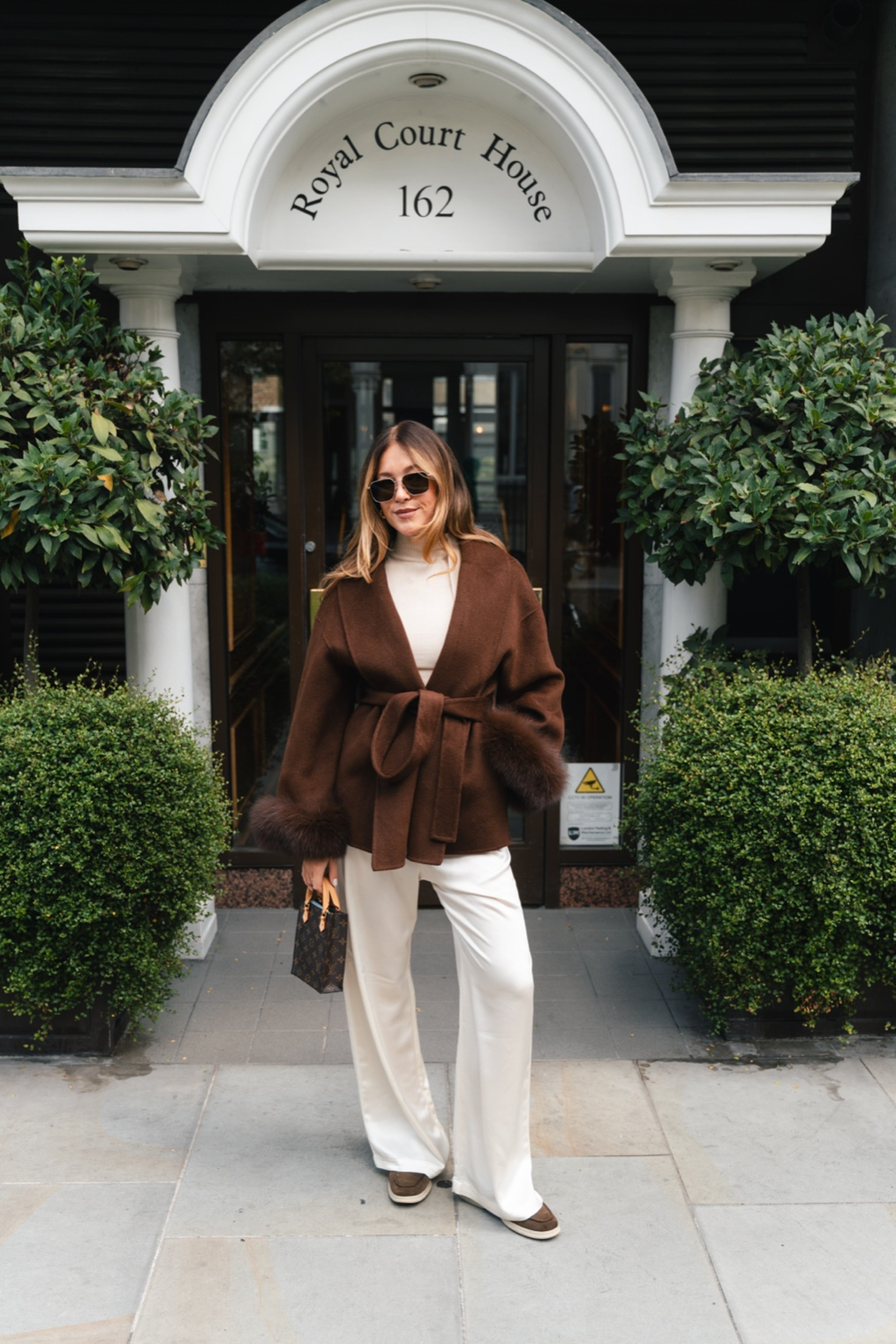 Velvet Blazer Brown