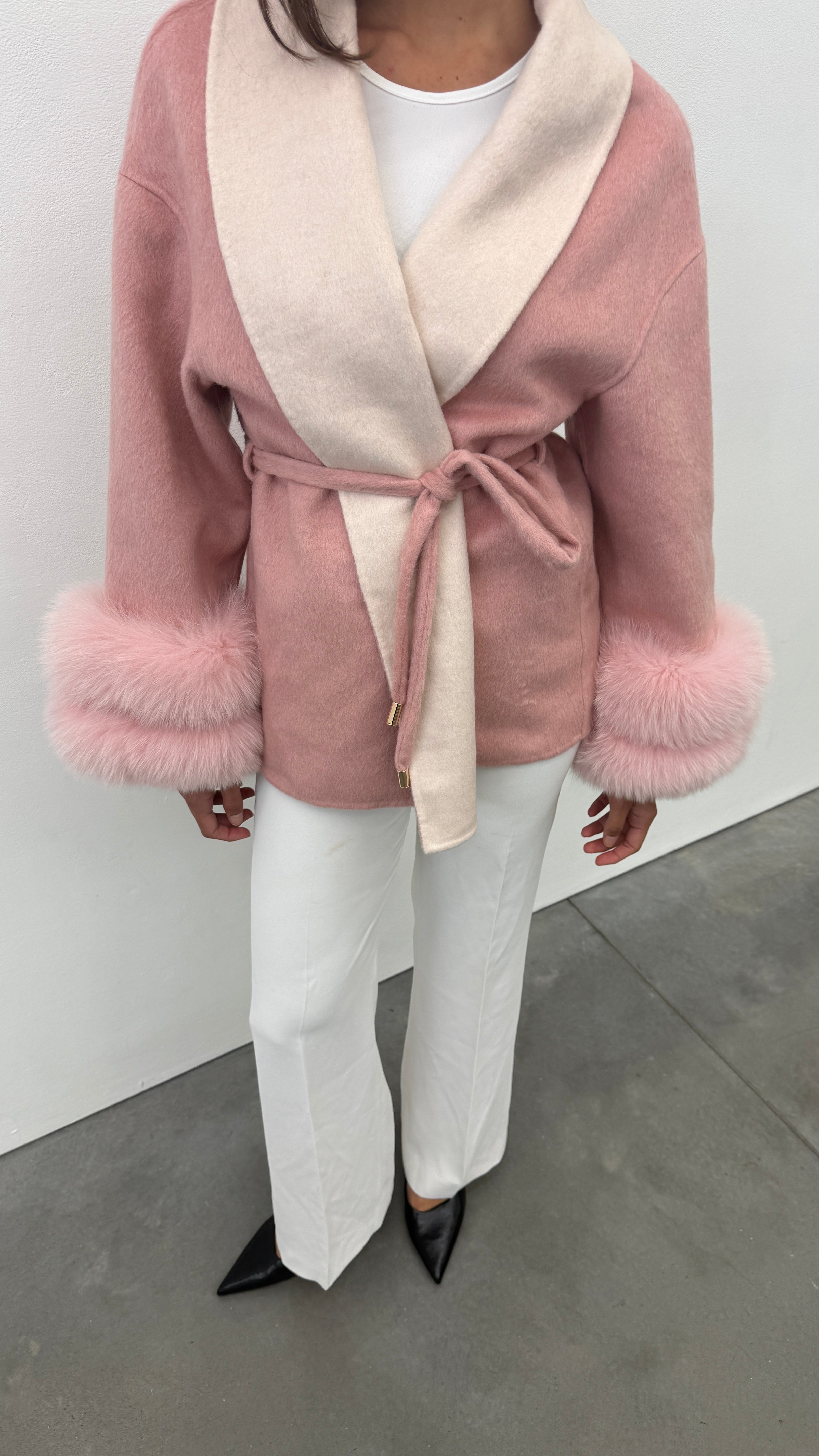 Velvet Blazer Pink