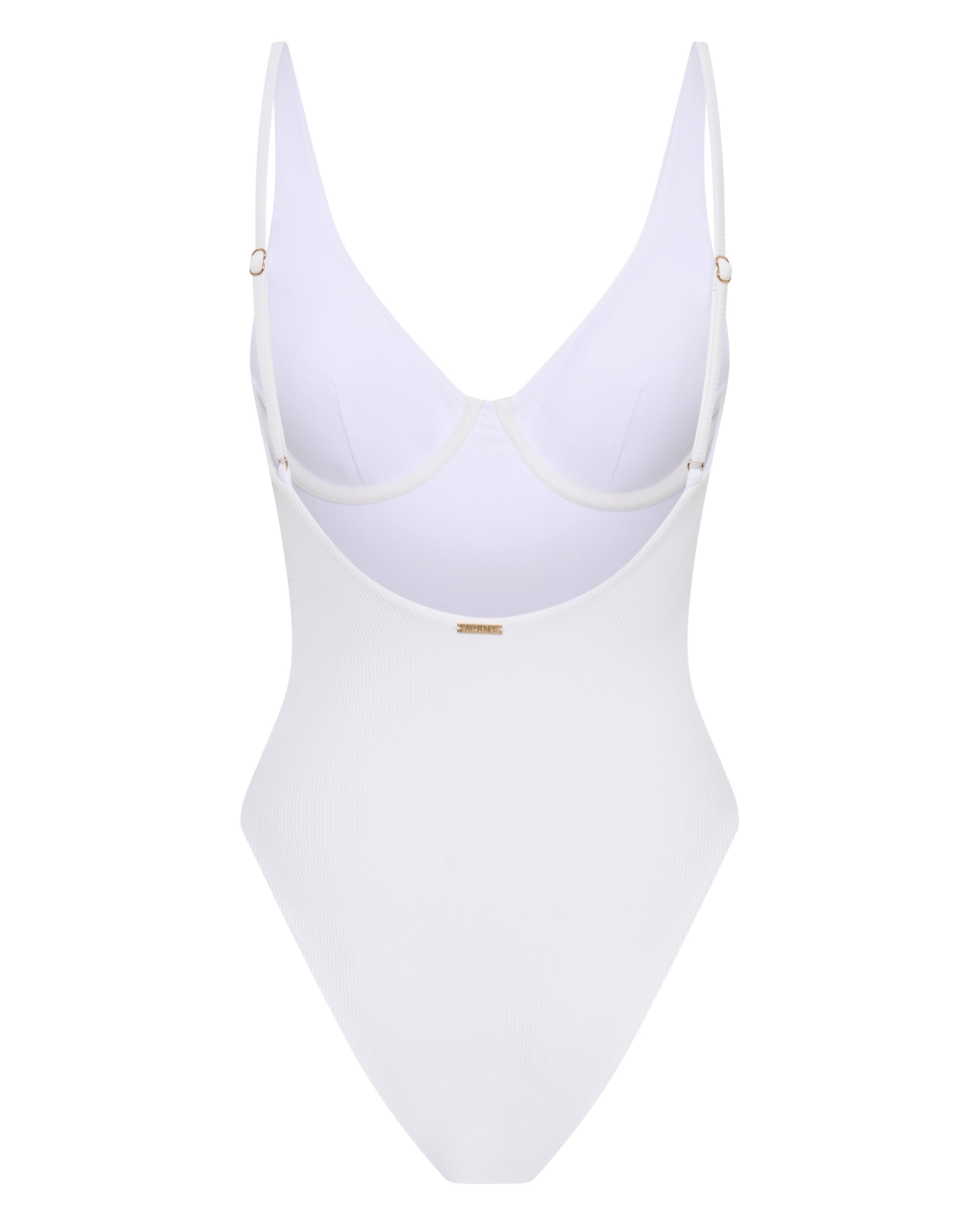 Luna One Piece Shell Ribbed