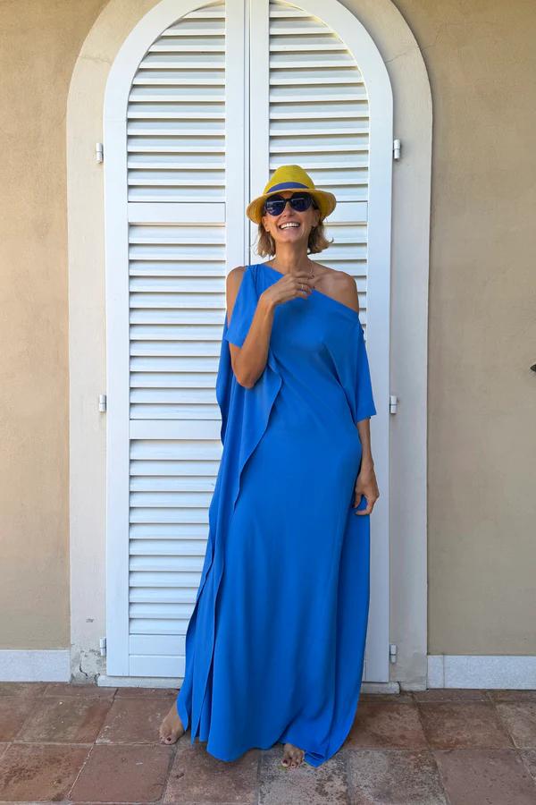 Flowing Asymmetric Caftan