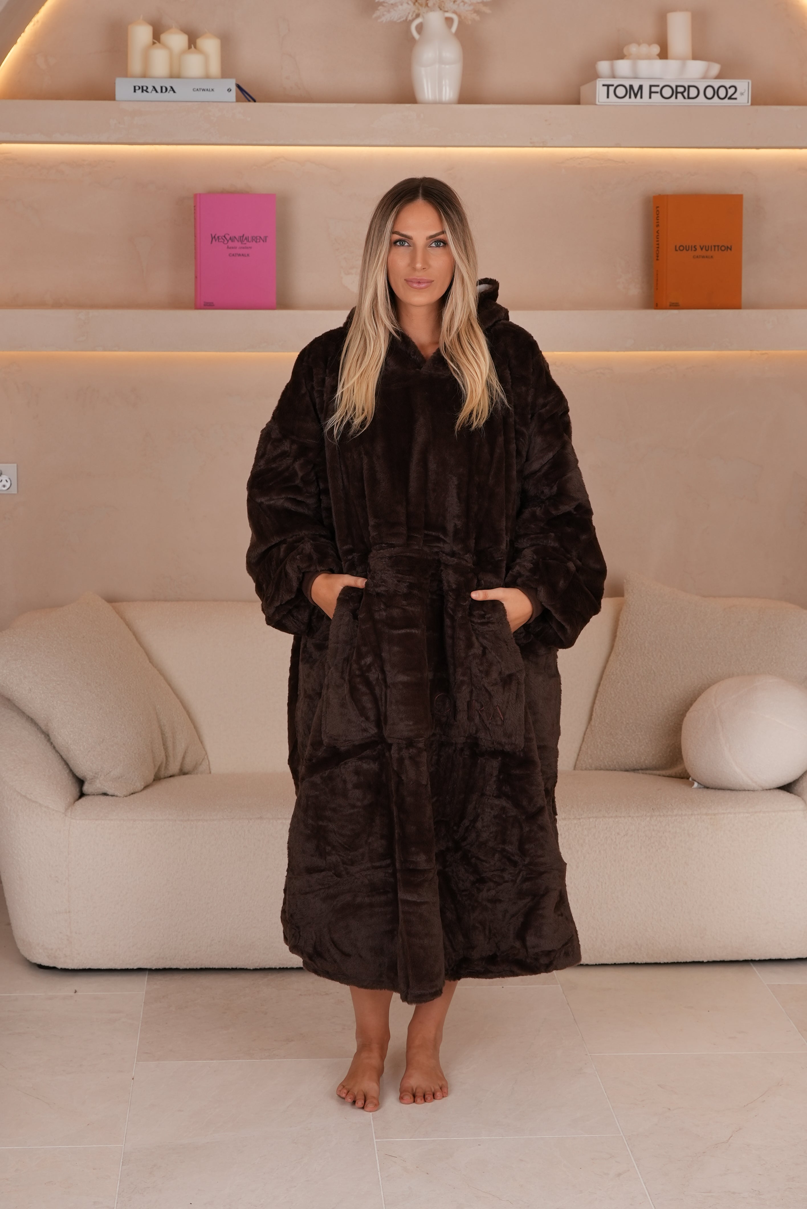 Blanket Hoodie Long Coco