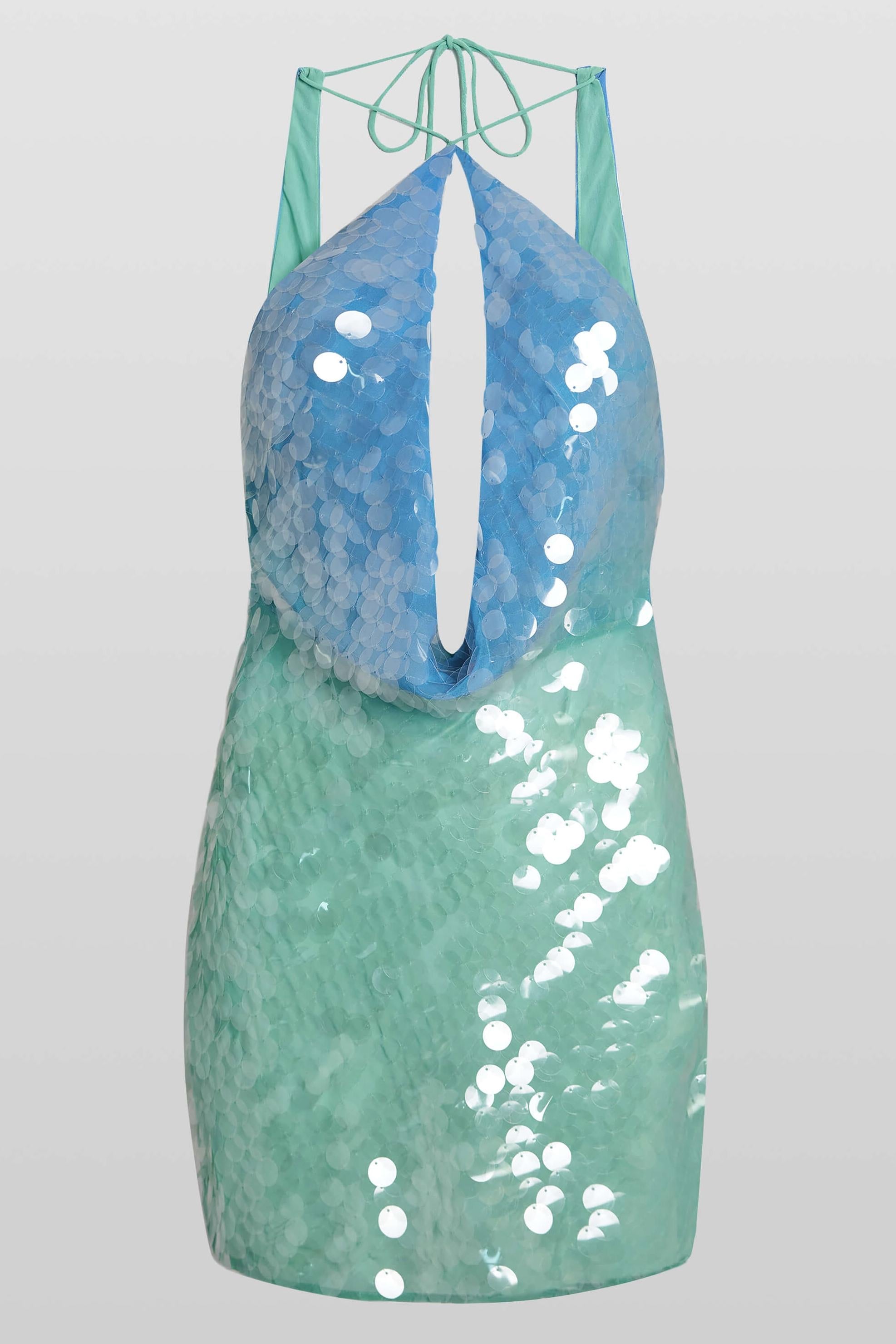 Celeste Gradient Mini Dress