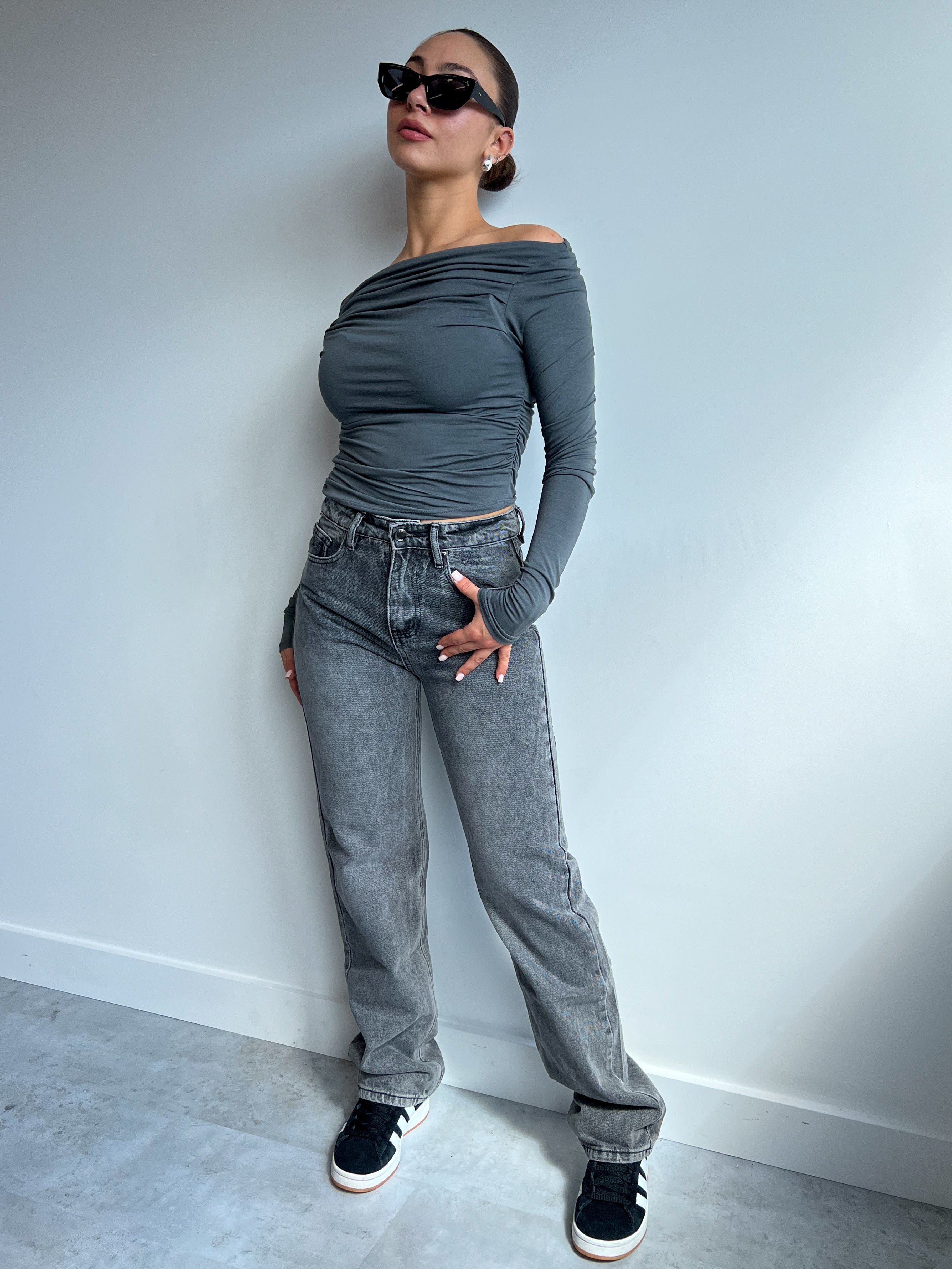 Contrast Jeans