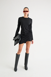 Rule Eight Dress Black