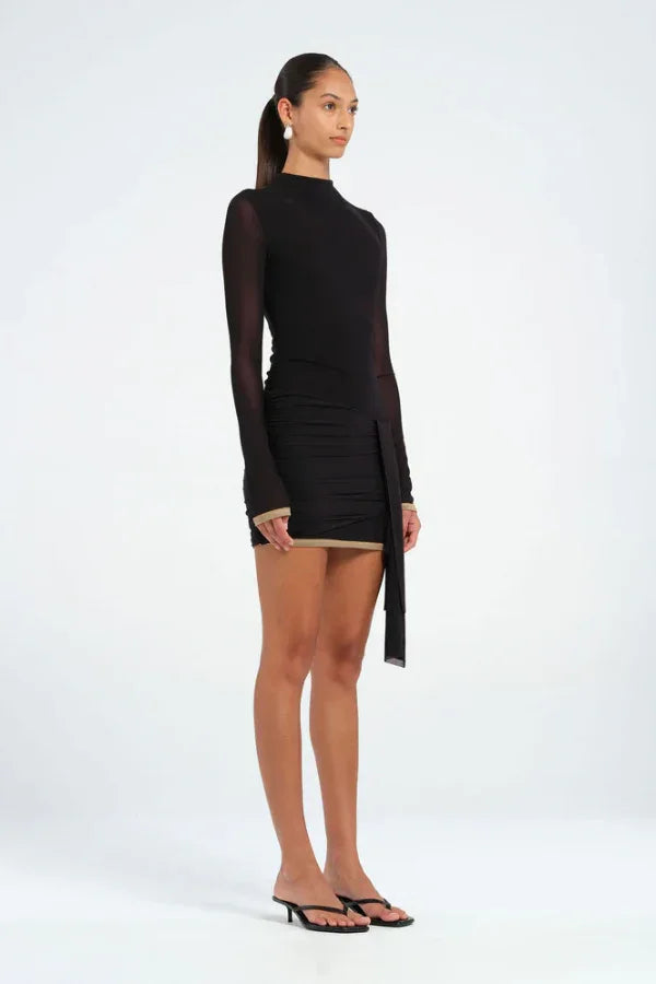 Kingsley Mini Dress Black
