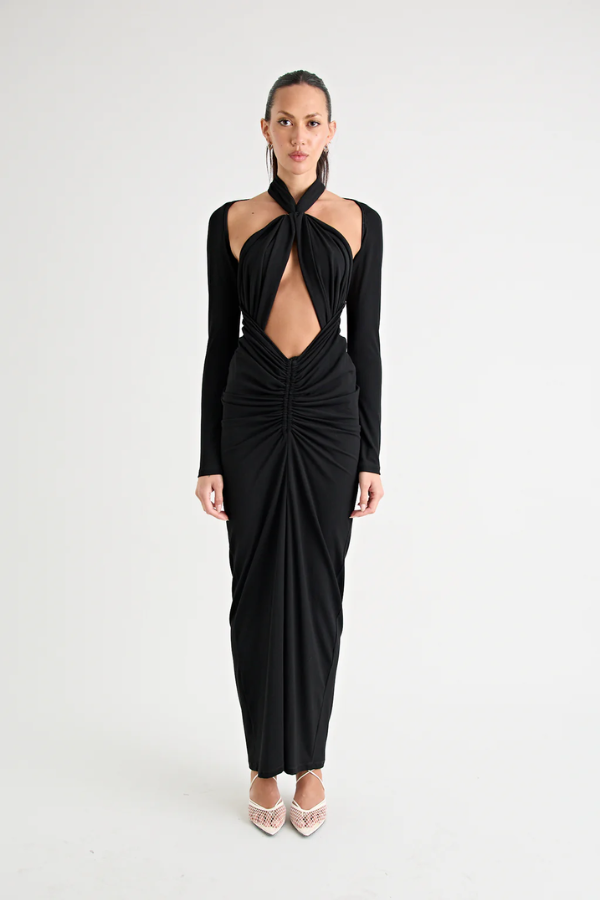 Victoria Maxi Dress Black