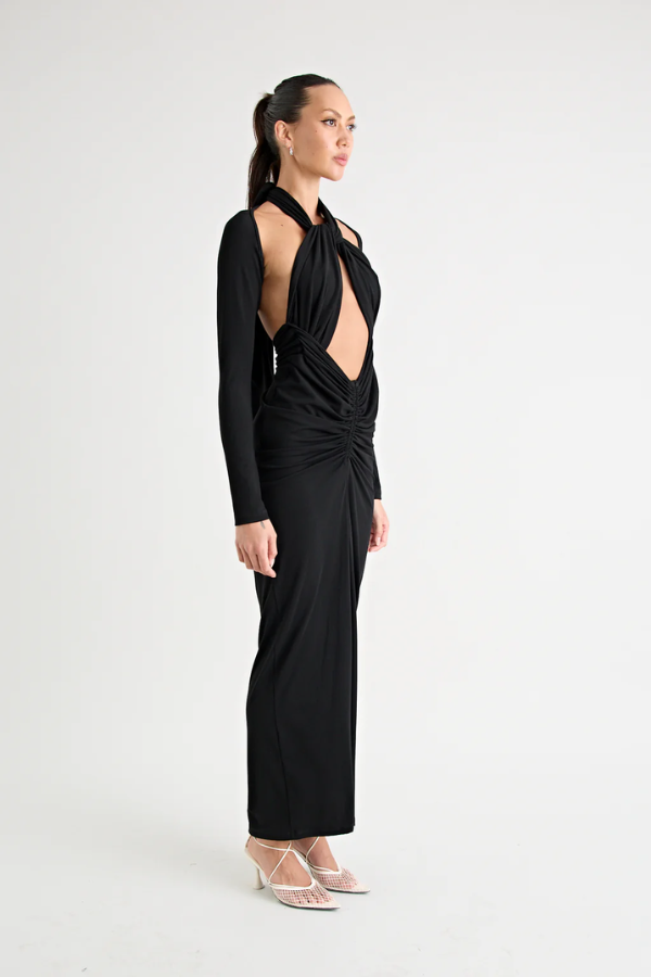 Victoria Maxi Dress Black