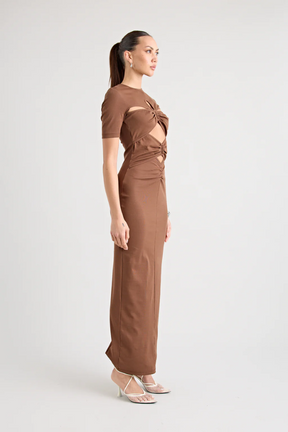 Florence Dress Chocolate