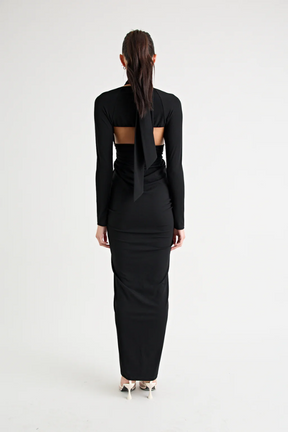 Victoria Maxi Dress Black