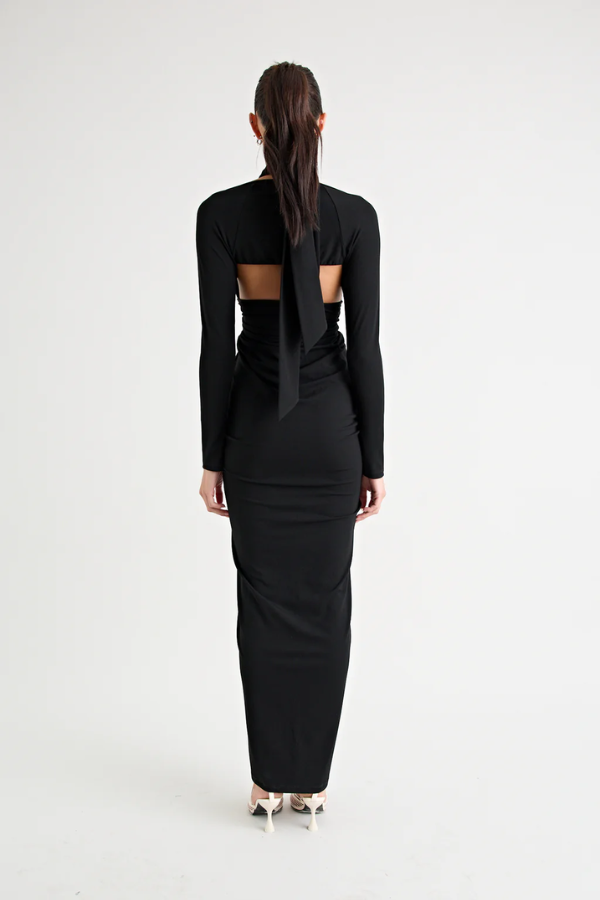 Victoria Maxi Dress Black