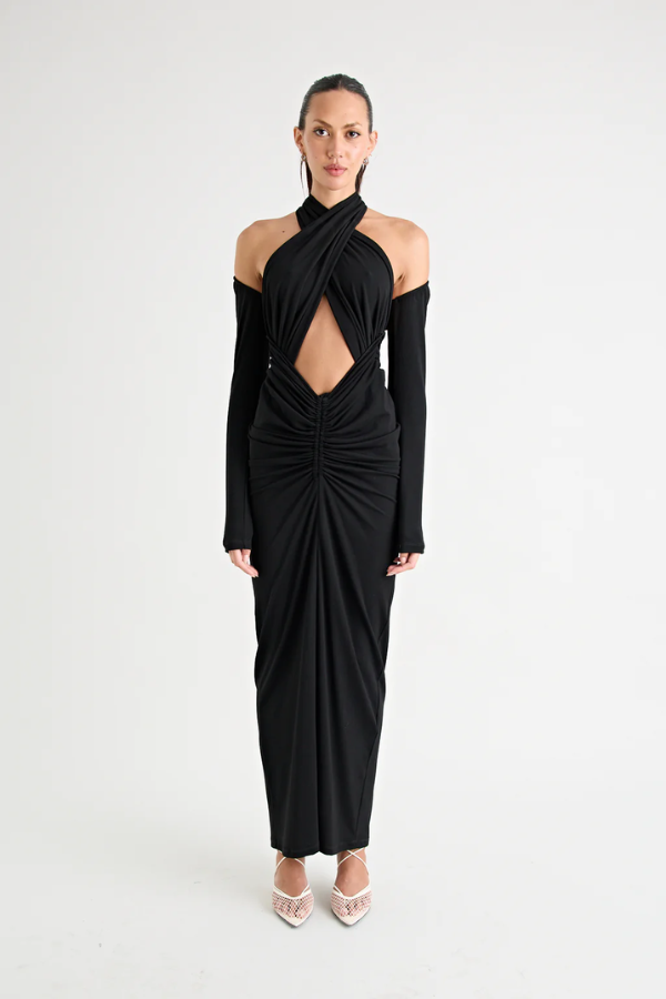 Victoria Maxi Dress Black