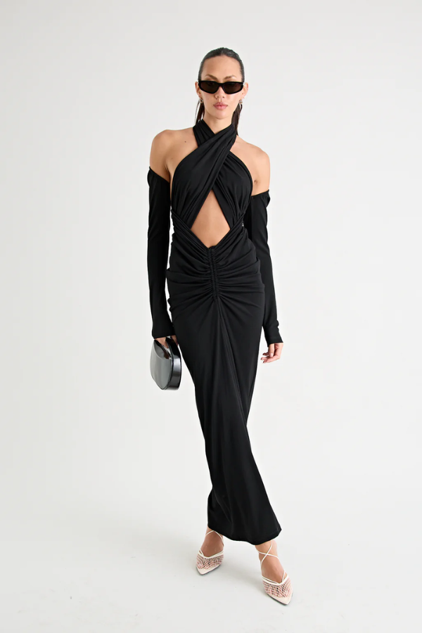 Victoria Maxi Dress Black