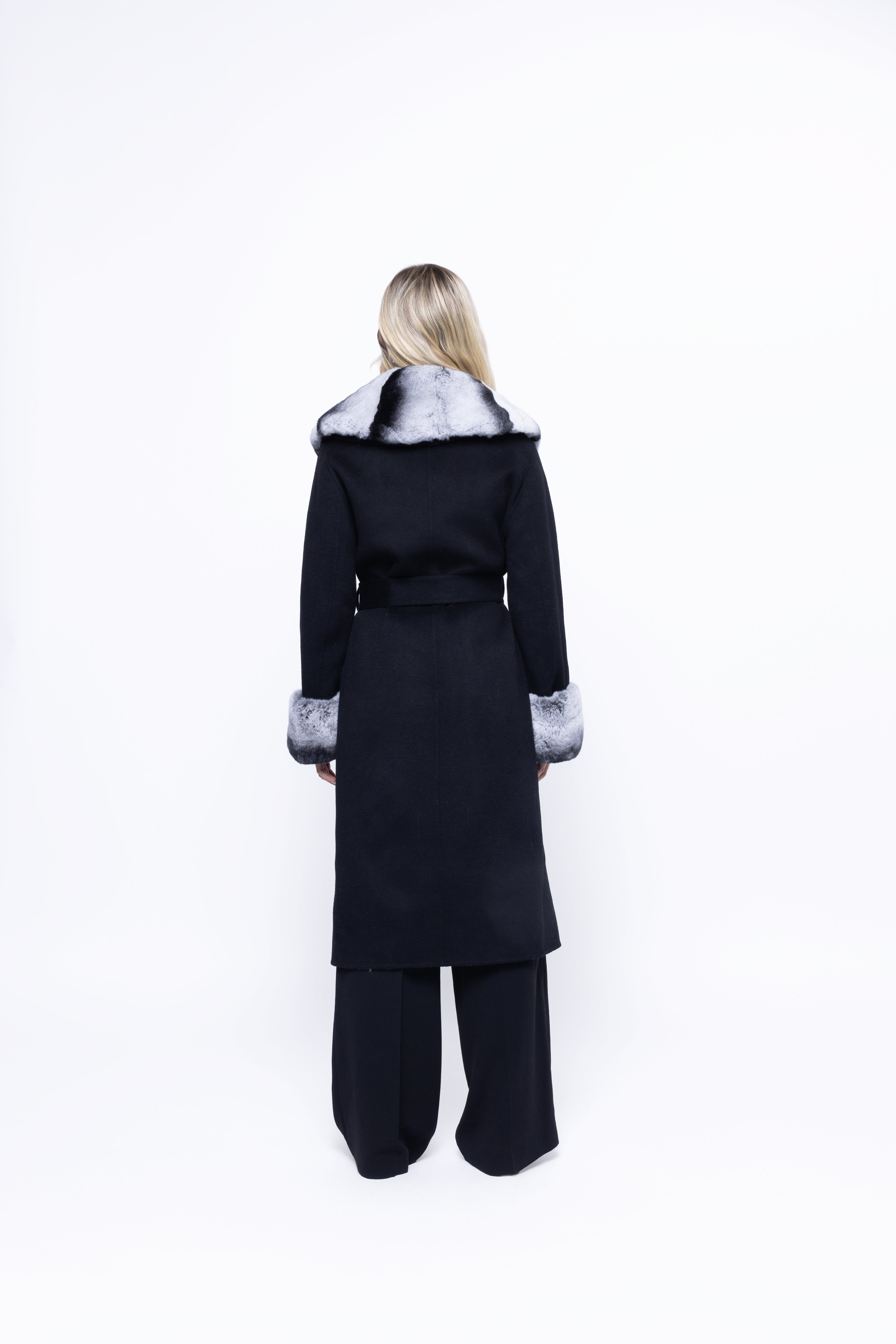 Aurelia Wool with Fur Collar
