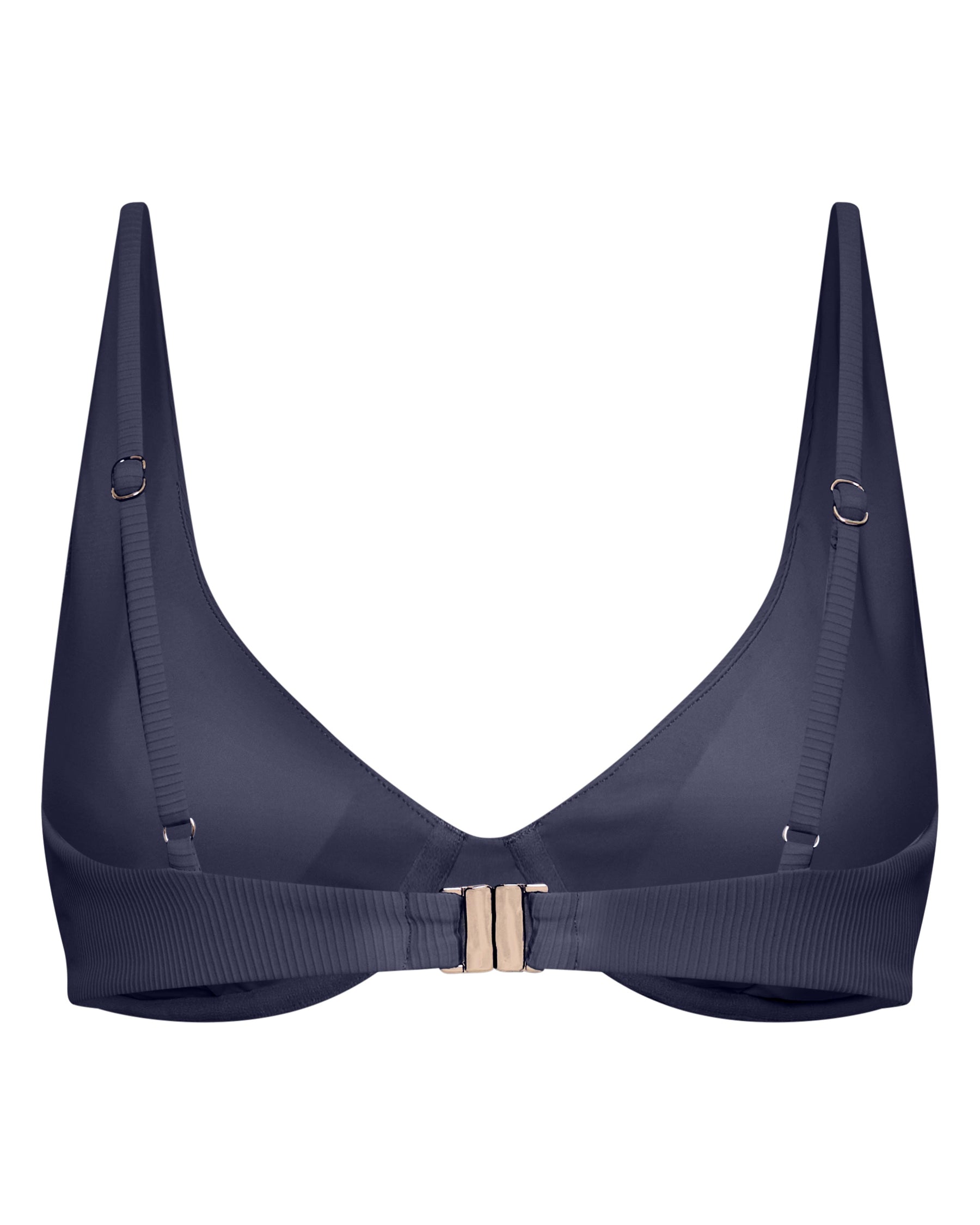 Luna Slate Ribbed Top