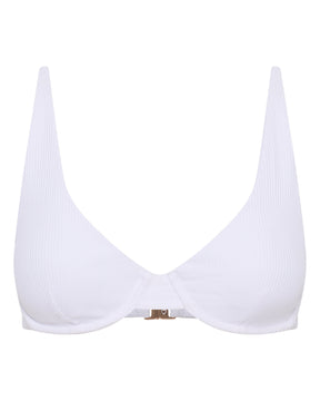 Luna Shell Ribbed Top