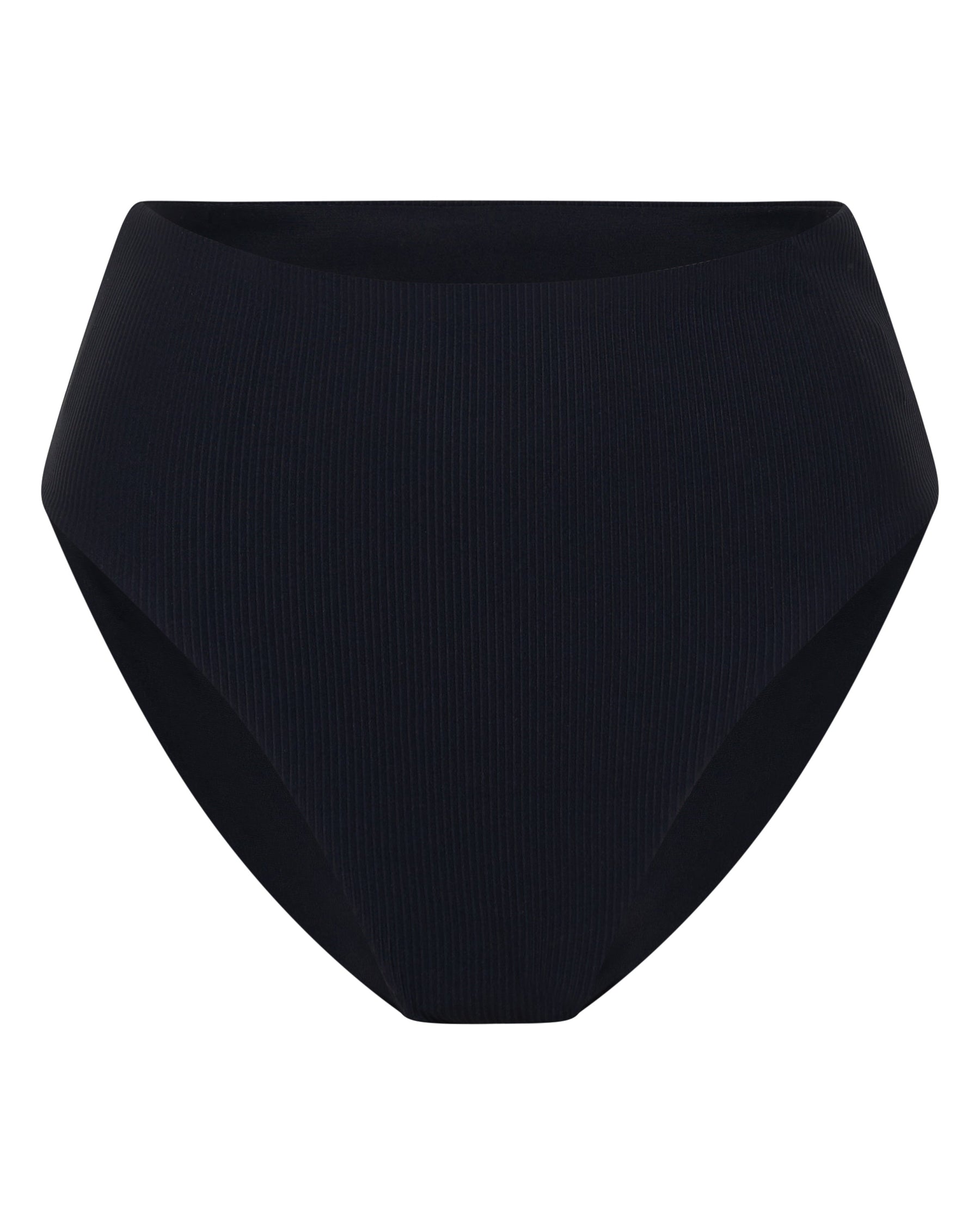 Bronte Midnight Ribbed Bottom Moderate Coverage