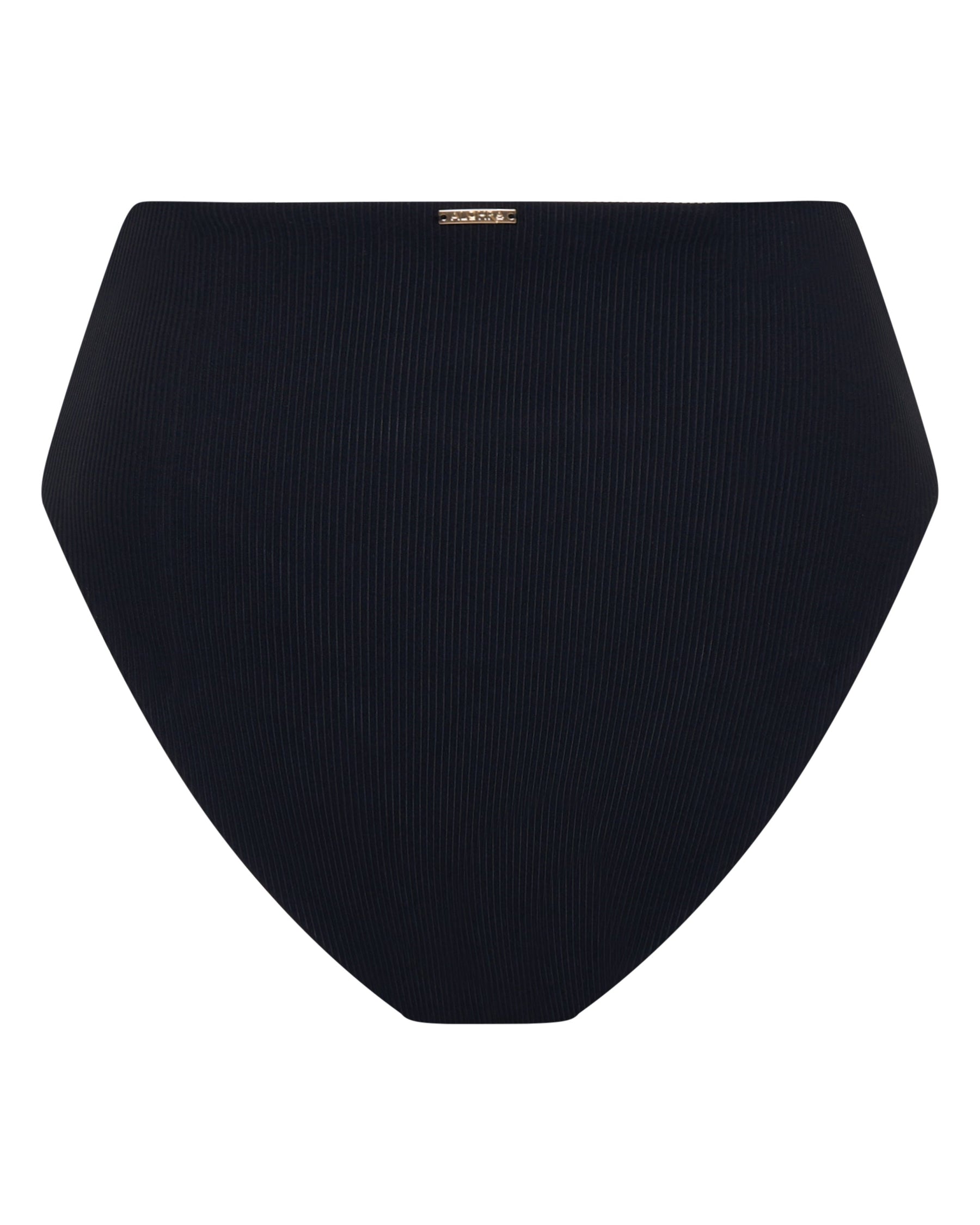 Bronte Midnight Ribbed Bottom Moderate Coverage