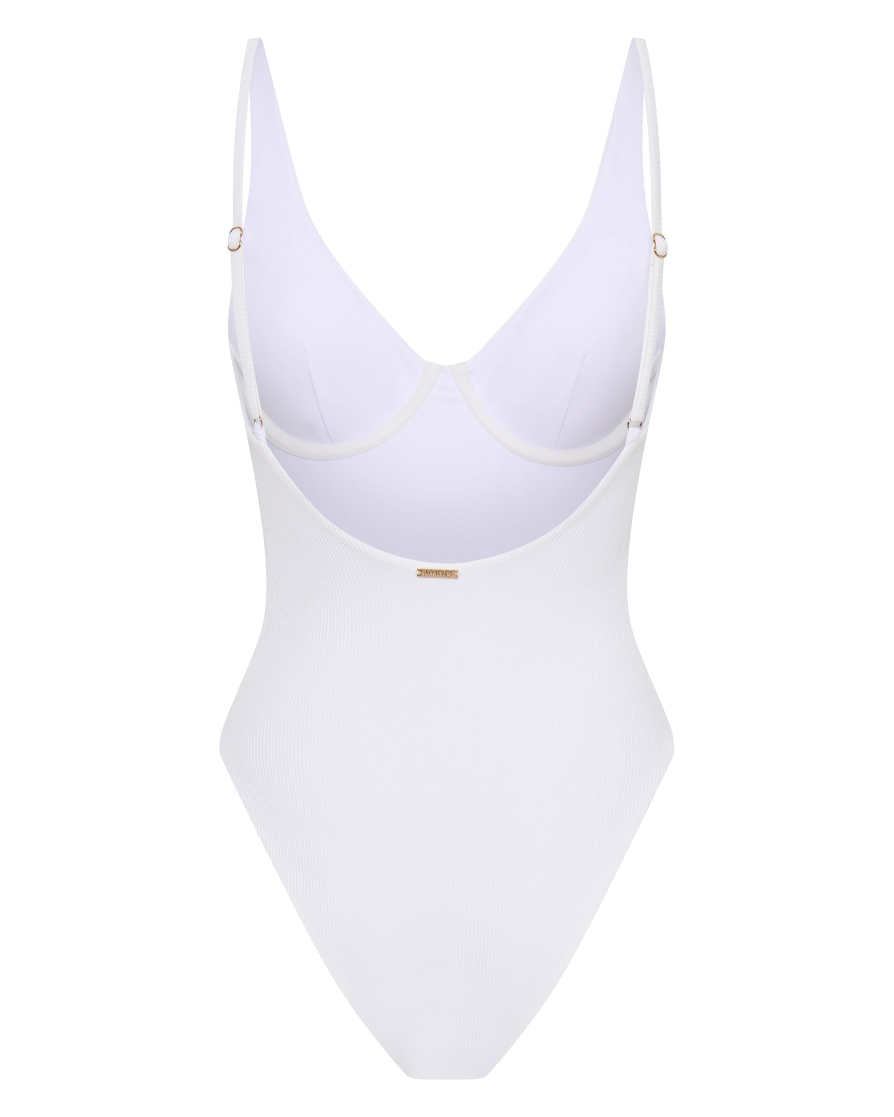 Luna One Piece Shell Ribbed
