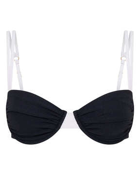 Frankie Midnight Ribbed Top