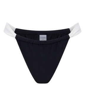 Frankie Midnight Ribbed Bottoms