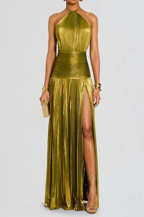 Satin Maxi Dress