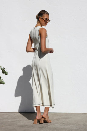 Ariana Maxi Dress – Cream