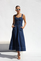 Danielle Dress – Indigo Denim