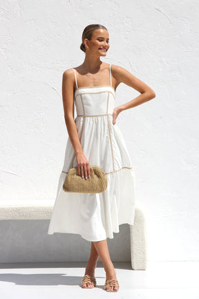 Quincy Dress – White