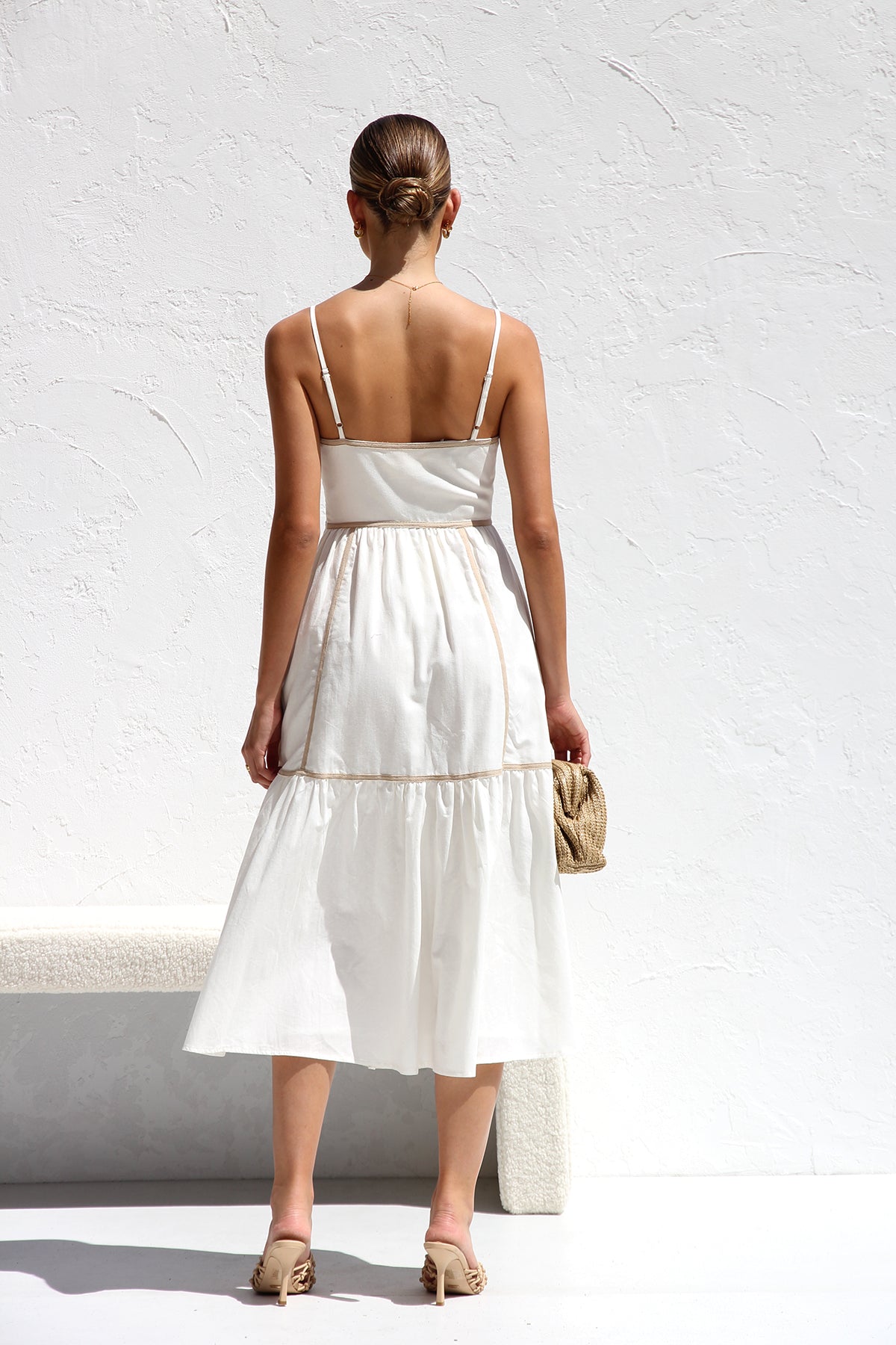 Quincy Dress – White