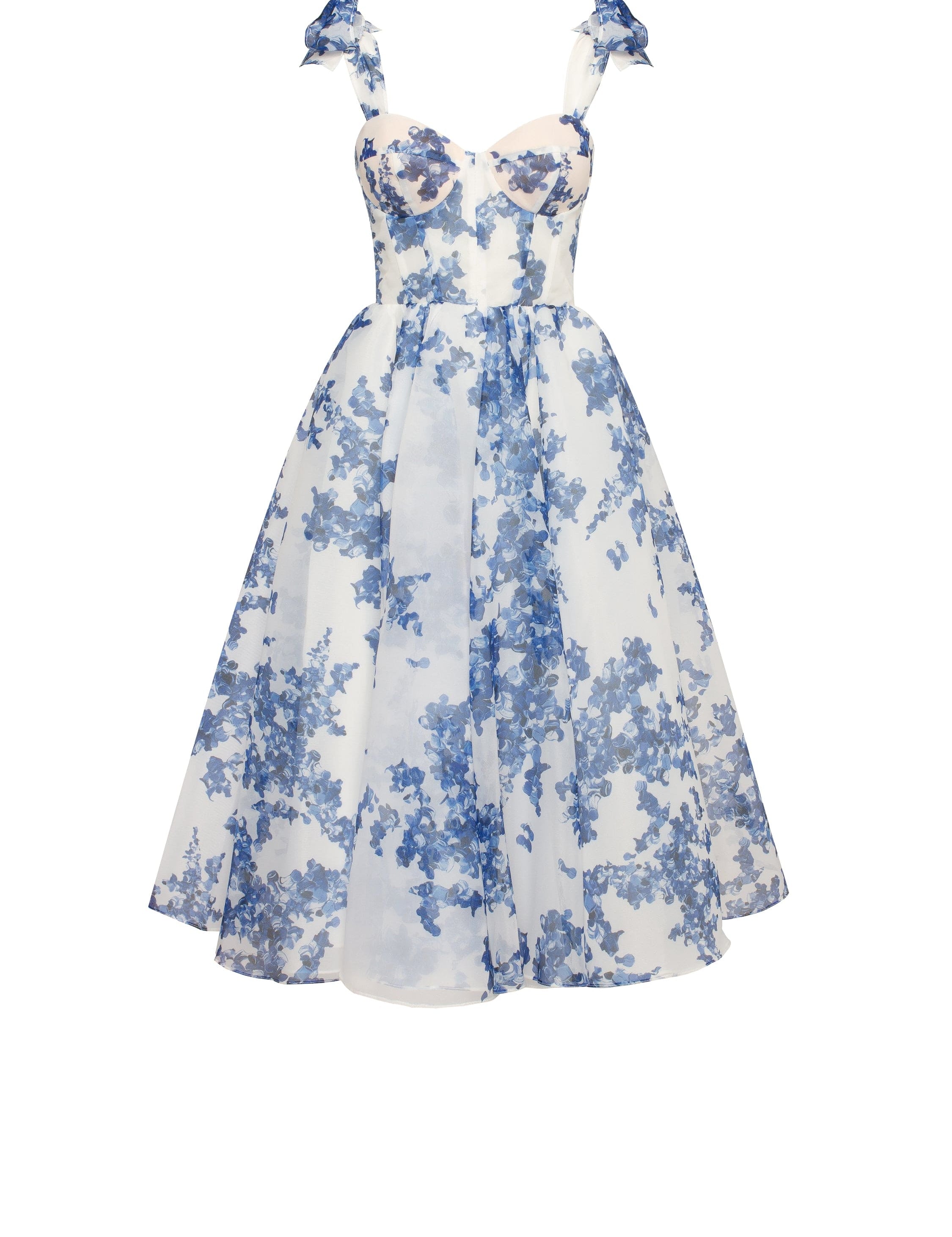 Charming blue Midi Dress