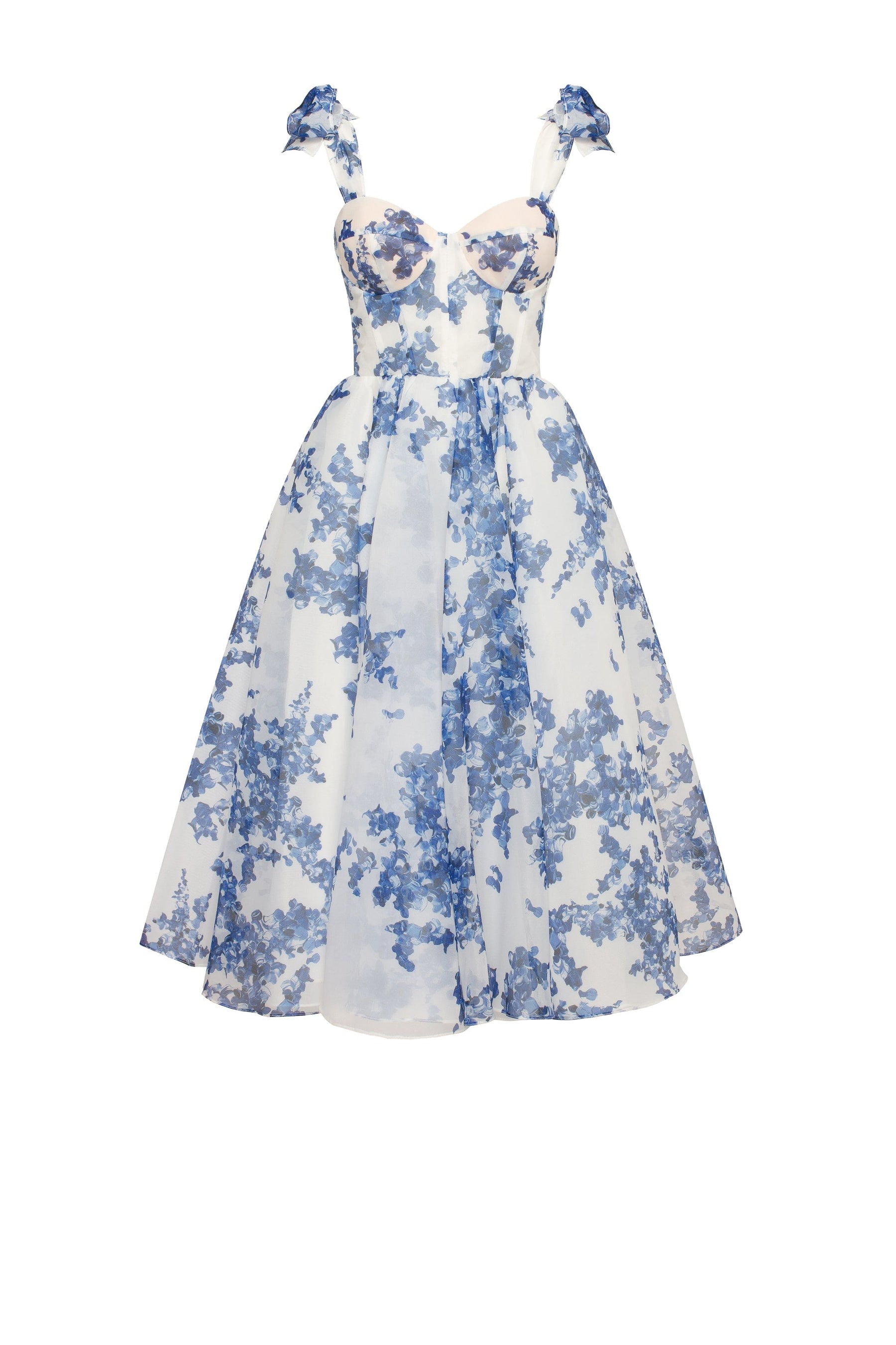 Charming blue Midi Dress