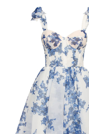 Charming blue Midi Dress