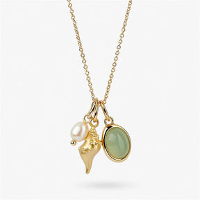 Trio Charm Pendant Necklace