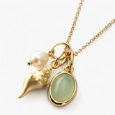 Trio Charm Pendant Necklace