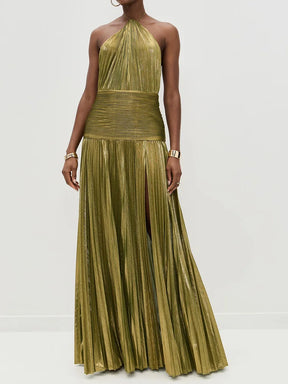 Satin Maxi Dress
